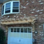 Cedar Eyebrow Pergola