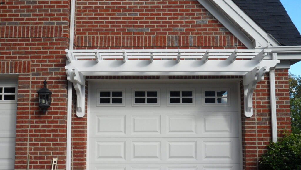 Pine Eyebrow Pergola