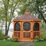 10ft Octagon Cedar Gazebo
