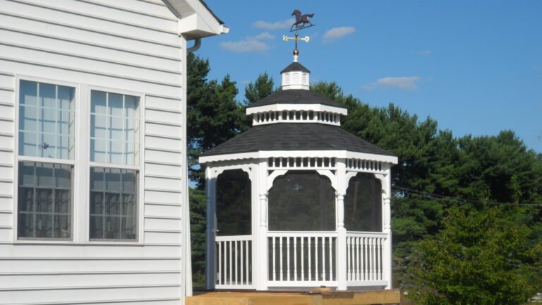 10ft Octagon Vinyl Gazebo