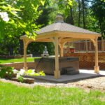 20ft x 40ft Pine Hip Roof Pavilion