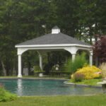 10ft x 16ft Vinyl Hip Roof Pavilion