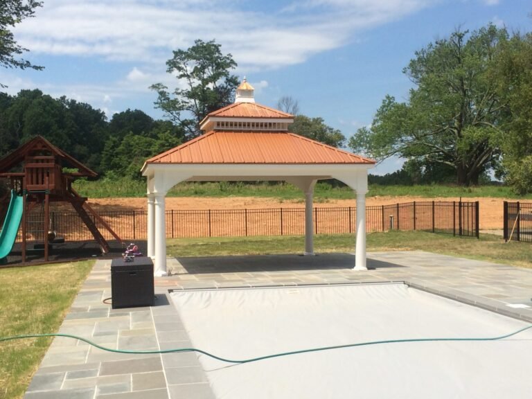 10ft x 18ft Vinyl Pagoda Roof Pavilion