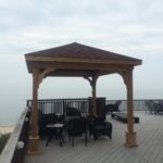 12ft x 12ft Cedar Hip Roof Pavilion