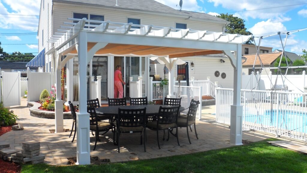 Vinyl Pergola