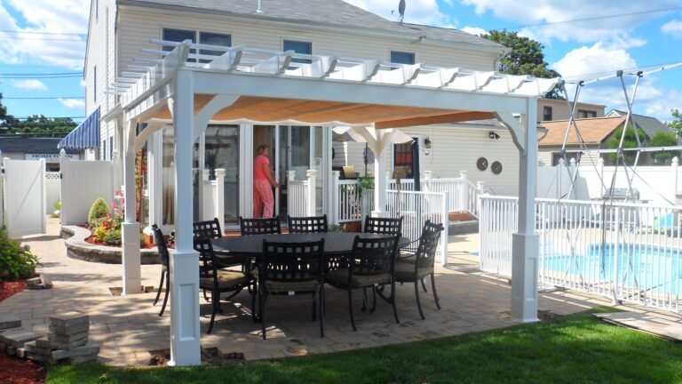 Vinyl Pergola