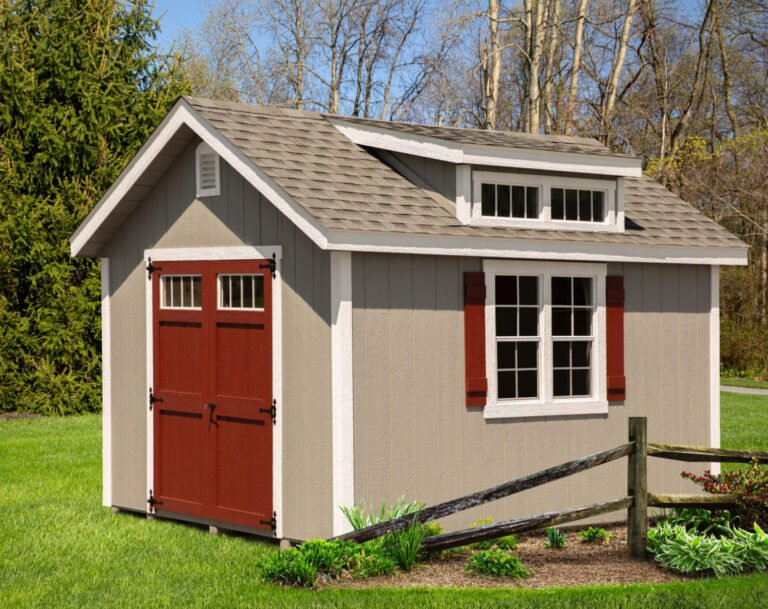 10ft x 14ft Hamilton Shed with Dormer