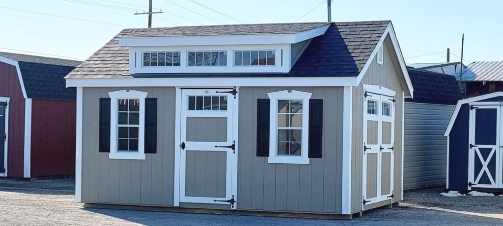 10x16 Dormer Shed