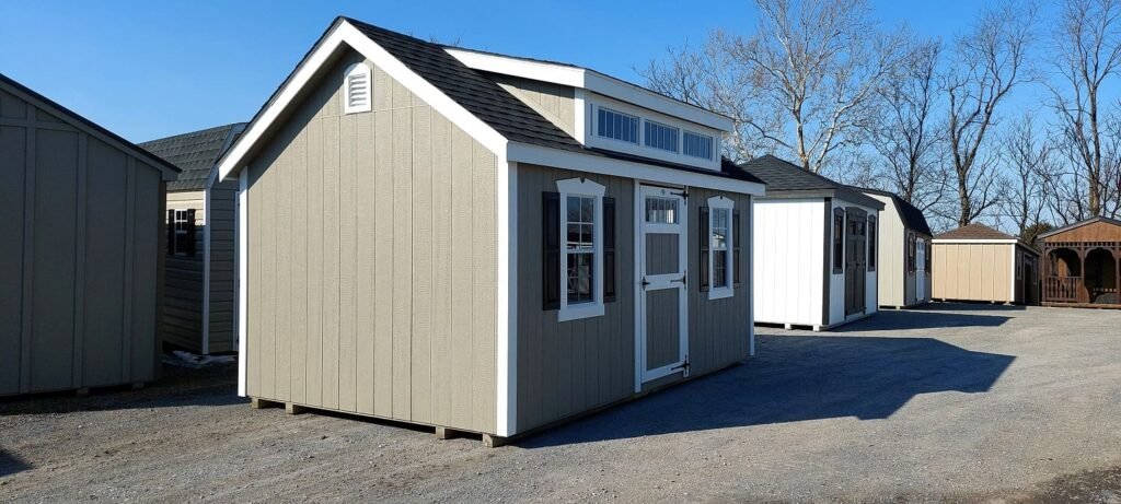 10x16 Dormer Shed
