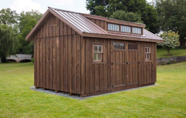 10ft x 16ft Shed - Pine Board & Batten