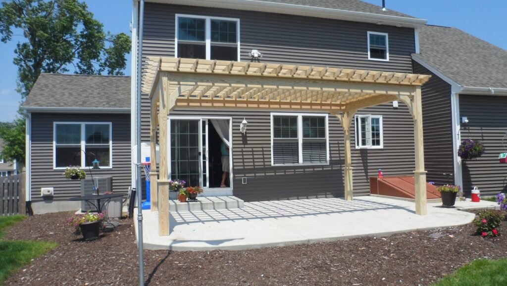 Pine Pergola