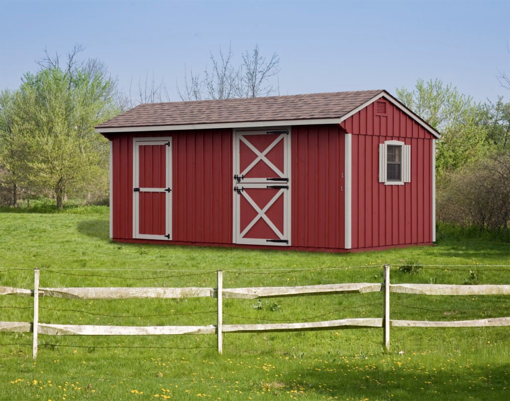 Stall Horse Barn with Tack Room