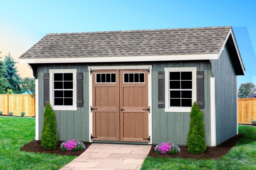 Saltbox "Quaker" Shed