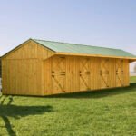 Four Stall Horse Barn