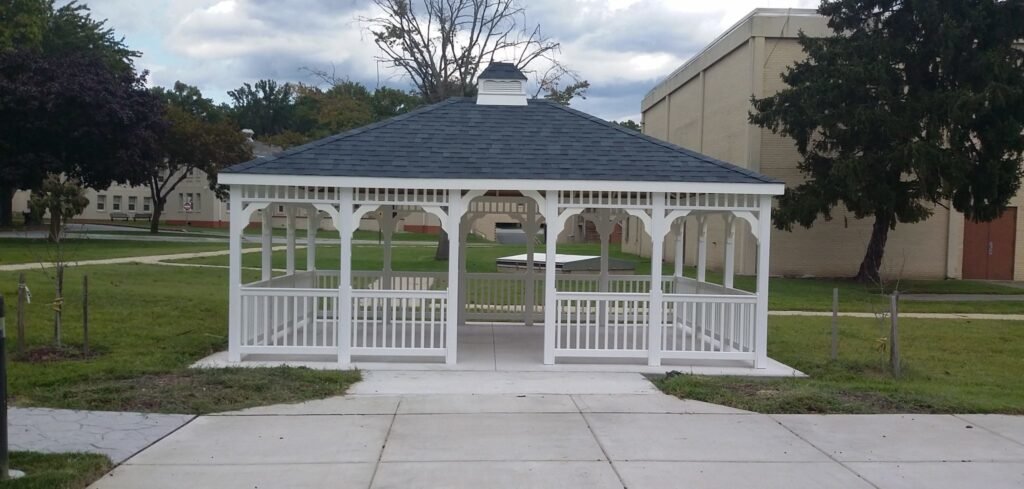 12ft x '20 Rectangle Vinyl Gazebo
