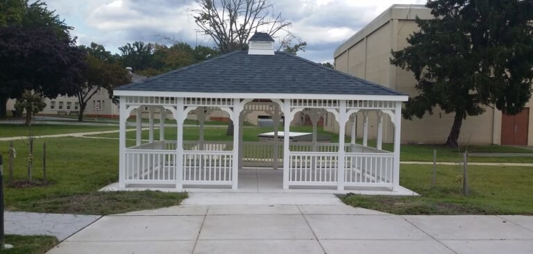 12ft x '20 Rectangle Vinyl Gazebo