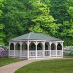 14ft x 20ft Rectangle Cedar Gazebo