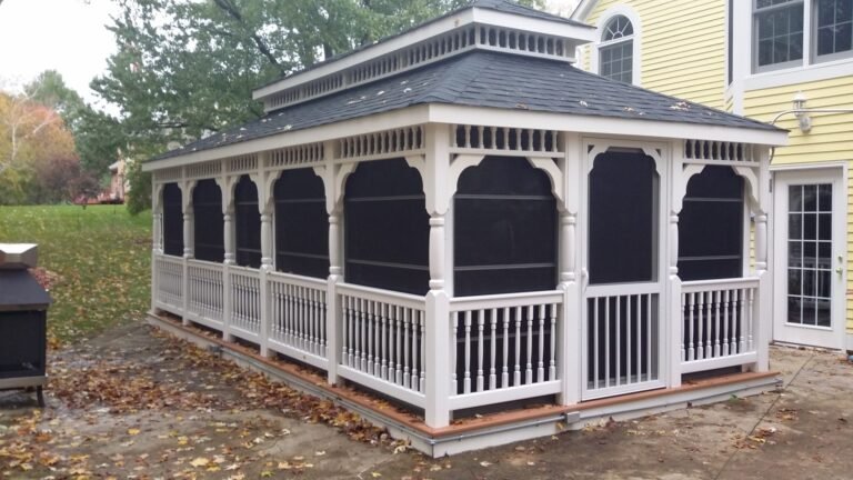 12ft x '24 Rectangle Vinyl Gazebo