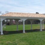 16ft x 28ft Vinyl Hip Roof Pavilion