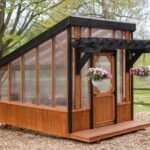Cedar Pergola Greenhouse