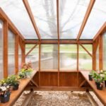 Cedar Pergola Greenhouse