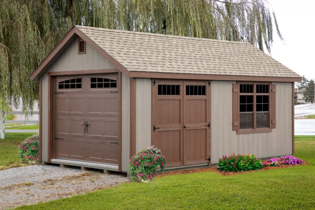Gable Garage Shed