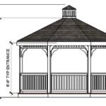 14ft Octagon Vinyl Gazebo