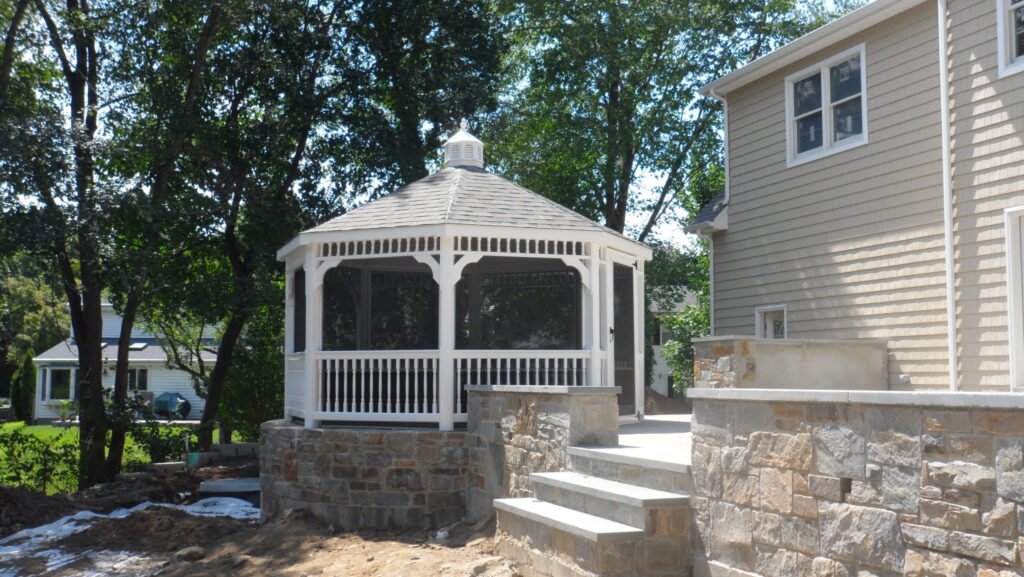 14ft Octagon Vinyl Gazebo