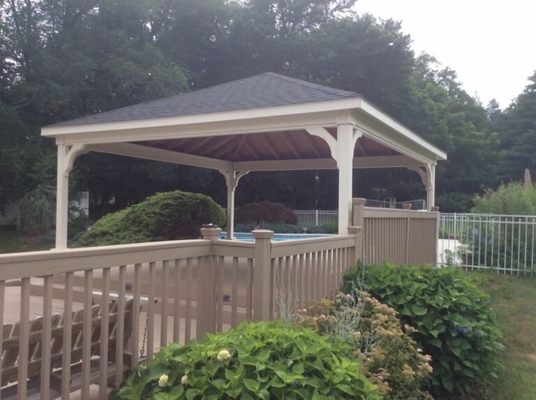 20ft x 36ft Pine Hip Roof Pavilion