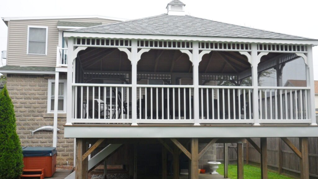 14ft x 16ft Rectangle Treated Pine Gazebo