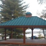 14ft x 20ft Cedar Hip Roof Pavilion