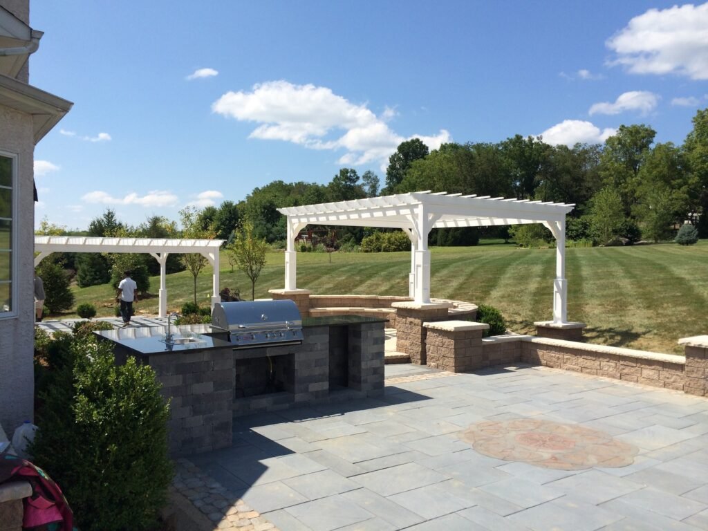 Vinyl Pergola