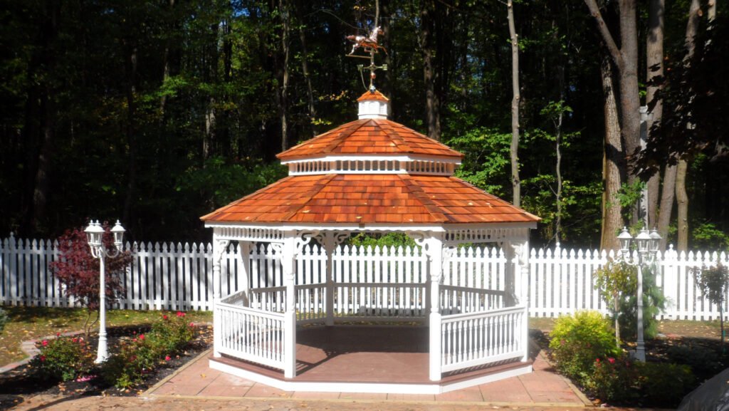 18ft Octagon Vinyl Gazebo