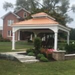 16ft x 16ft Vinyl Pagoda Roof Pavilion