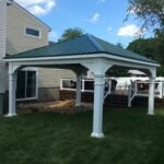 16ft x 16ft Vinyl Hip Roof Pavilion