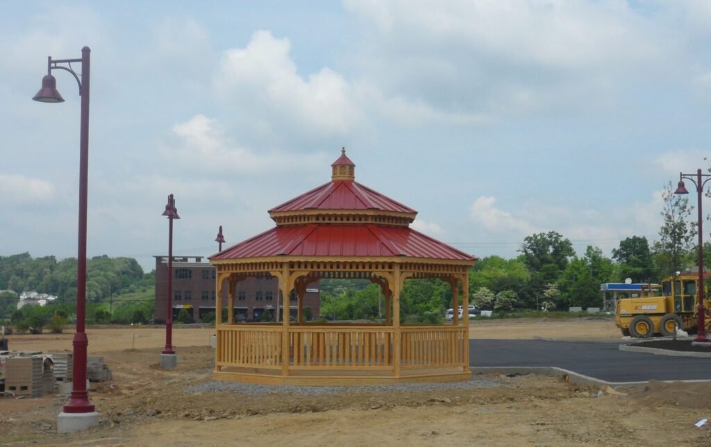 18ft Octagon Cedar Gazebo