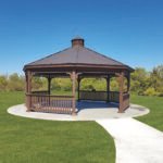 20ft Octagon Vinyl Gazebo
