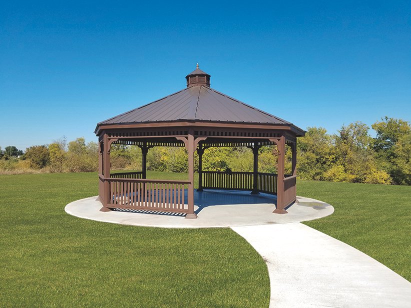 20ft Octagon Vinyl Gazebo