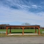 16ft x 24ft Cedar Lean-to Pavilion