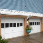 Vinyl Eyebrow Pergola