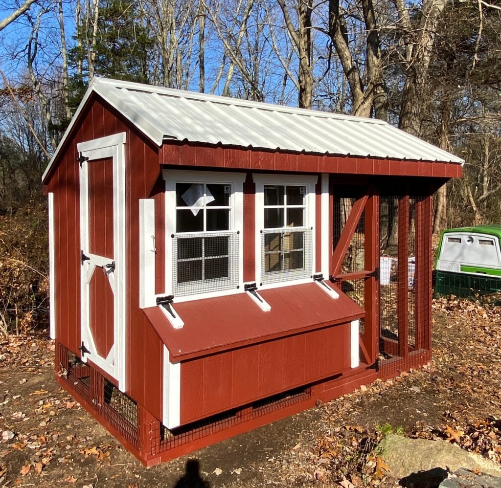 Quaker Chicken Coop with Run