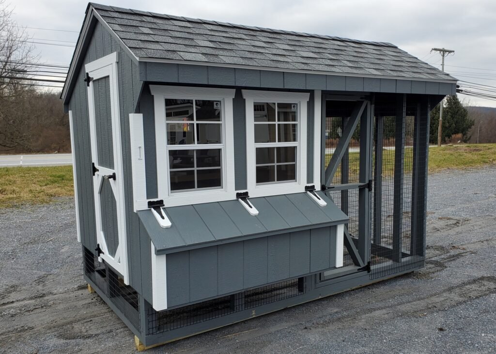 Quaker Chicken Coop with Run