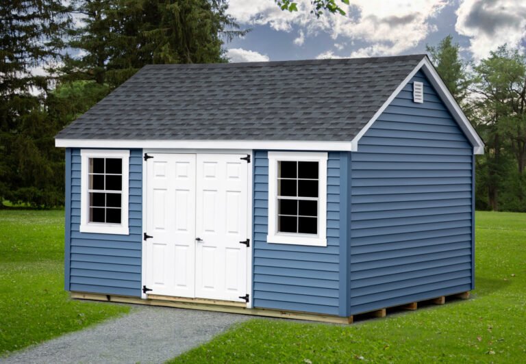 10ft x 14ft Vinyl Cape Shed