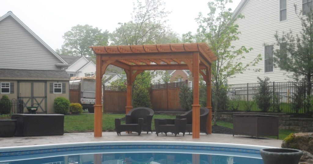 Deluxe Cedar Pergola