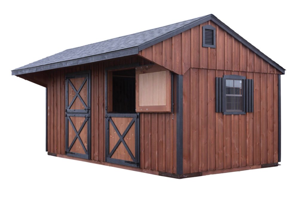 Two Stall Horse Barn