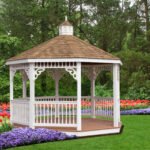 12ft Octagon Vinyl Gazebo