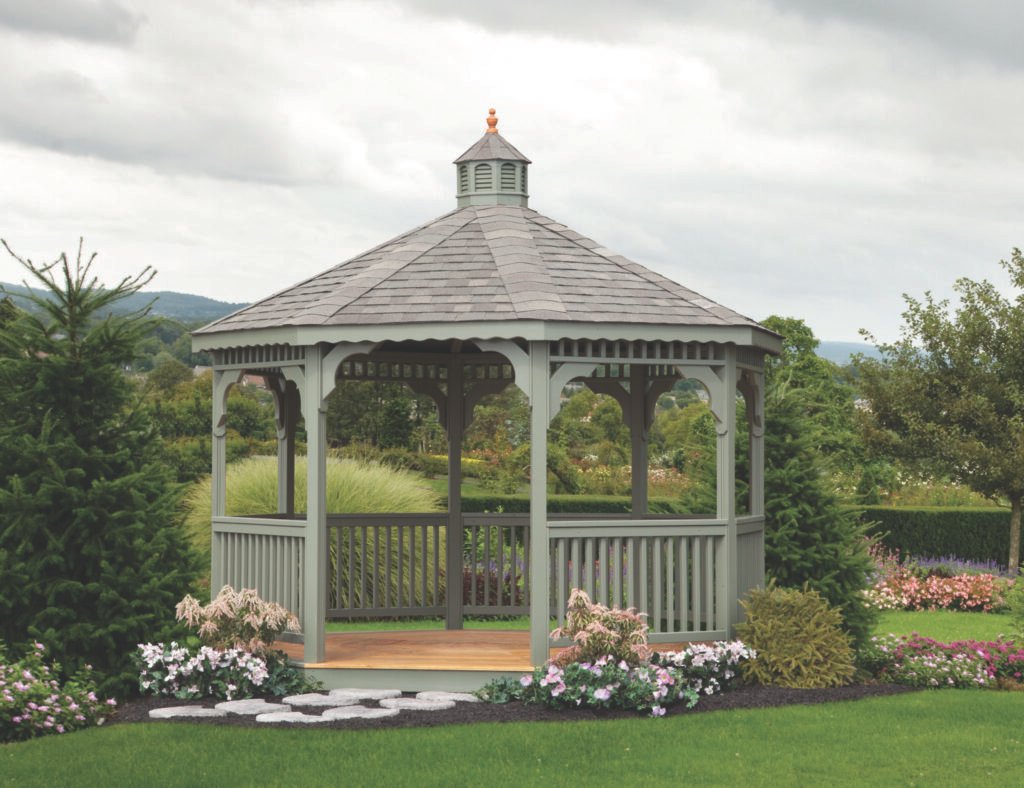 14ft Octagon Cedar Gazebo