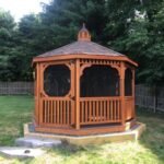 10ft Octagon Cedar Gazebo