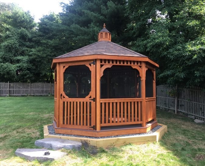 10ft Octagon Cedar Gazebo