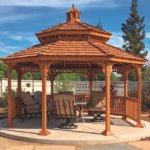 14ft Octagon Cedar Gazebo